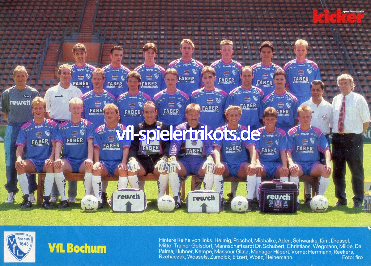 Kaiserslautern Programm 1991/92 VfL Bochum 